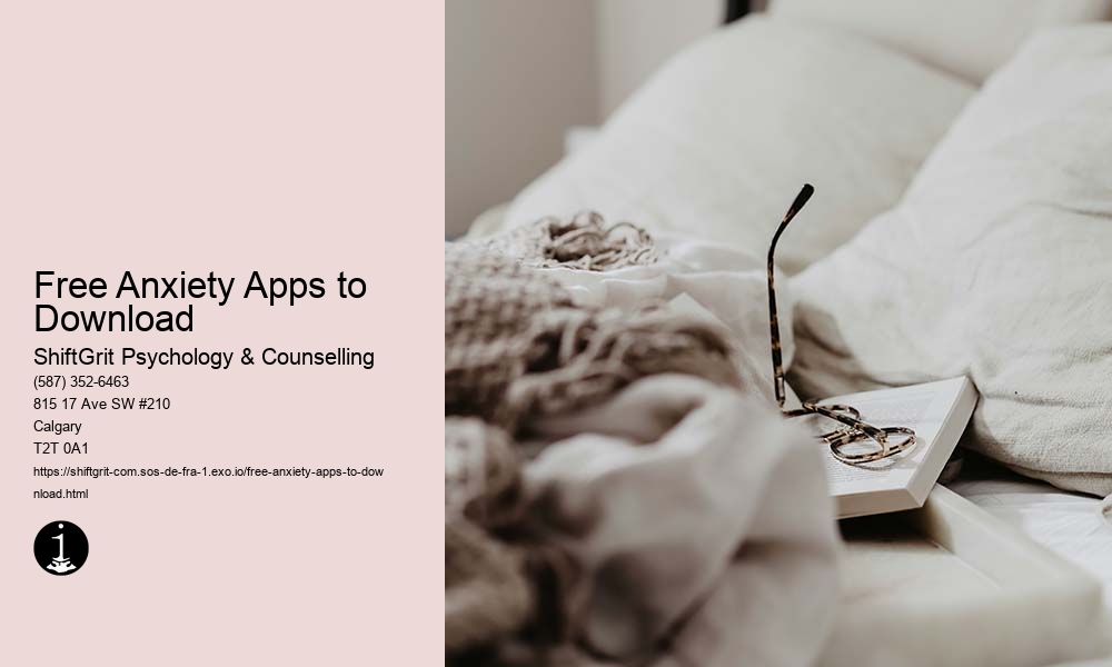 Free Anxiety Apps to Download
