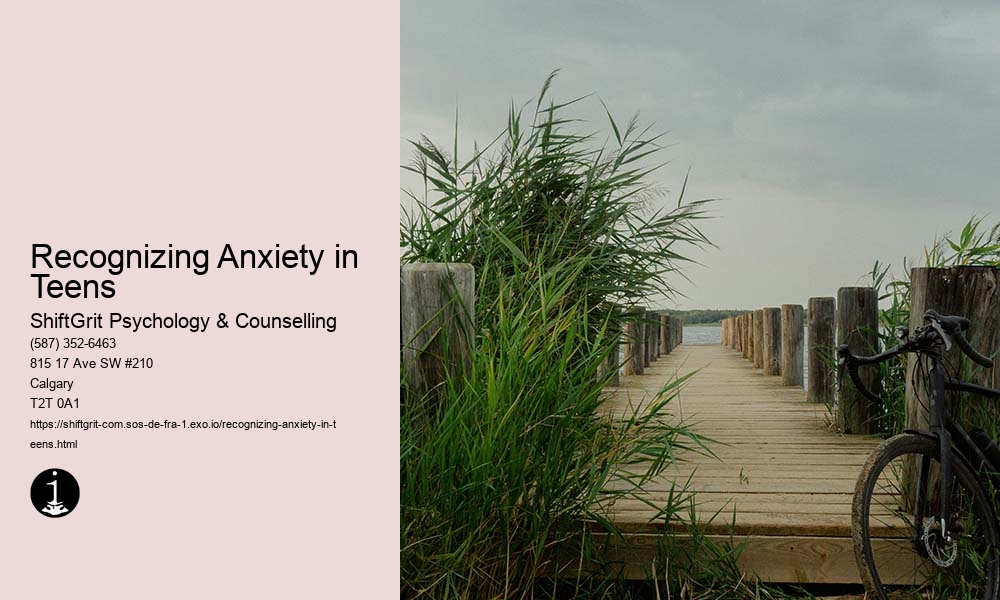 Recognizing Anxiety in Teens